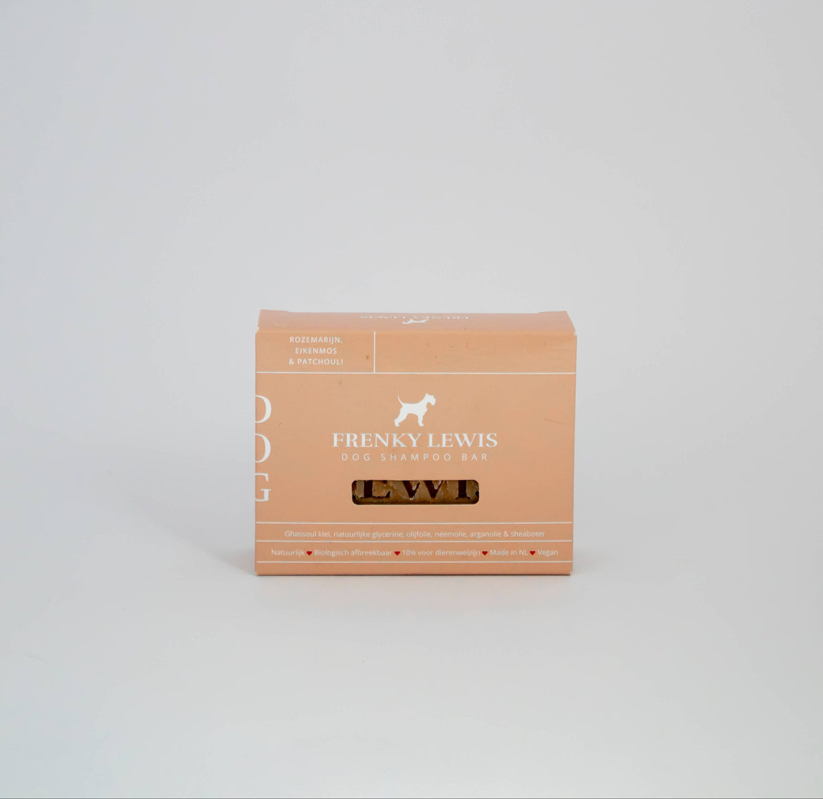 Hundeshampoo-Block – 135 g – Rosmarin, Eichenmoos, Patchouli