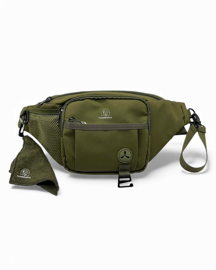 Gassibauchtasche Minon Schwarz – Kollektion Hundehöhle