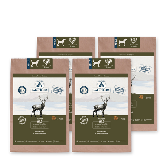 Trockenfutter Wild mit Pastinaken, Karotten & Heidelbeeren / Adult Hunde