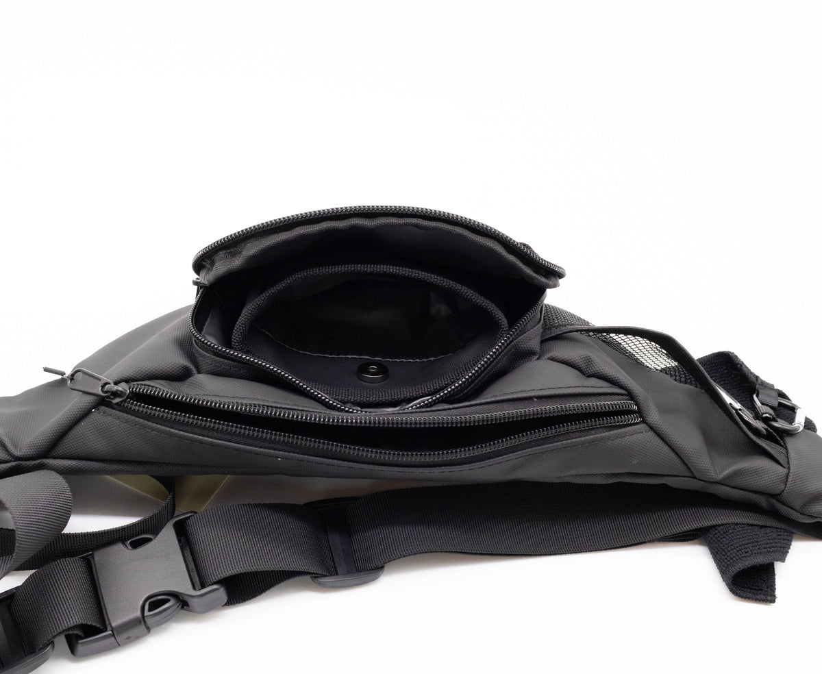 Gassibauchtasche Minon Schwarz – Kollektion Hundehöhle