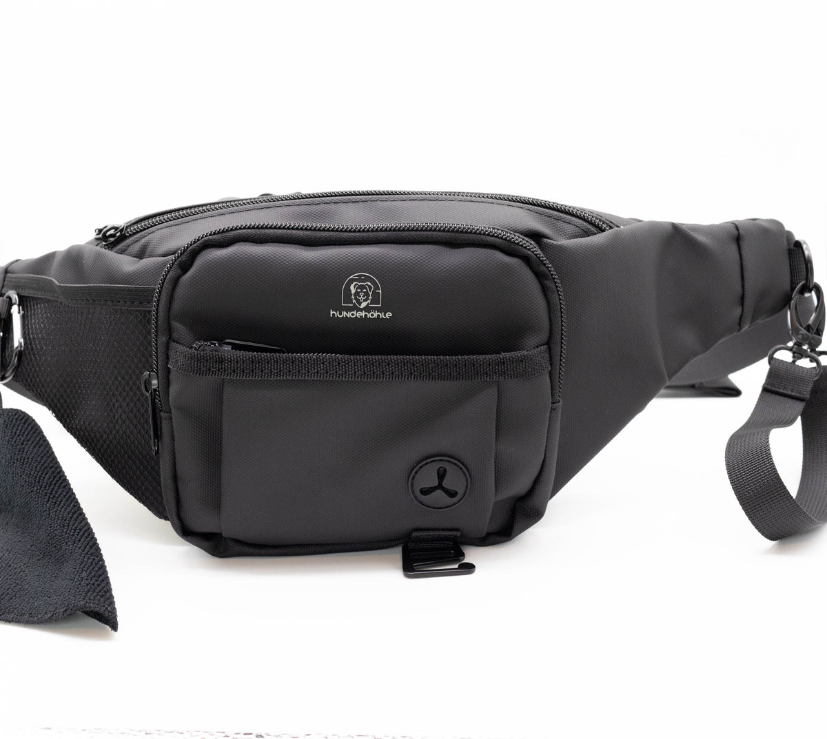 Gassibauchtasche Minon Schwarz – Kollektion Hundehöhle
