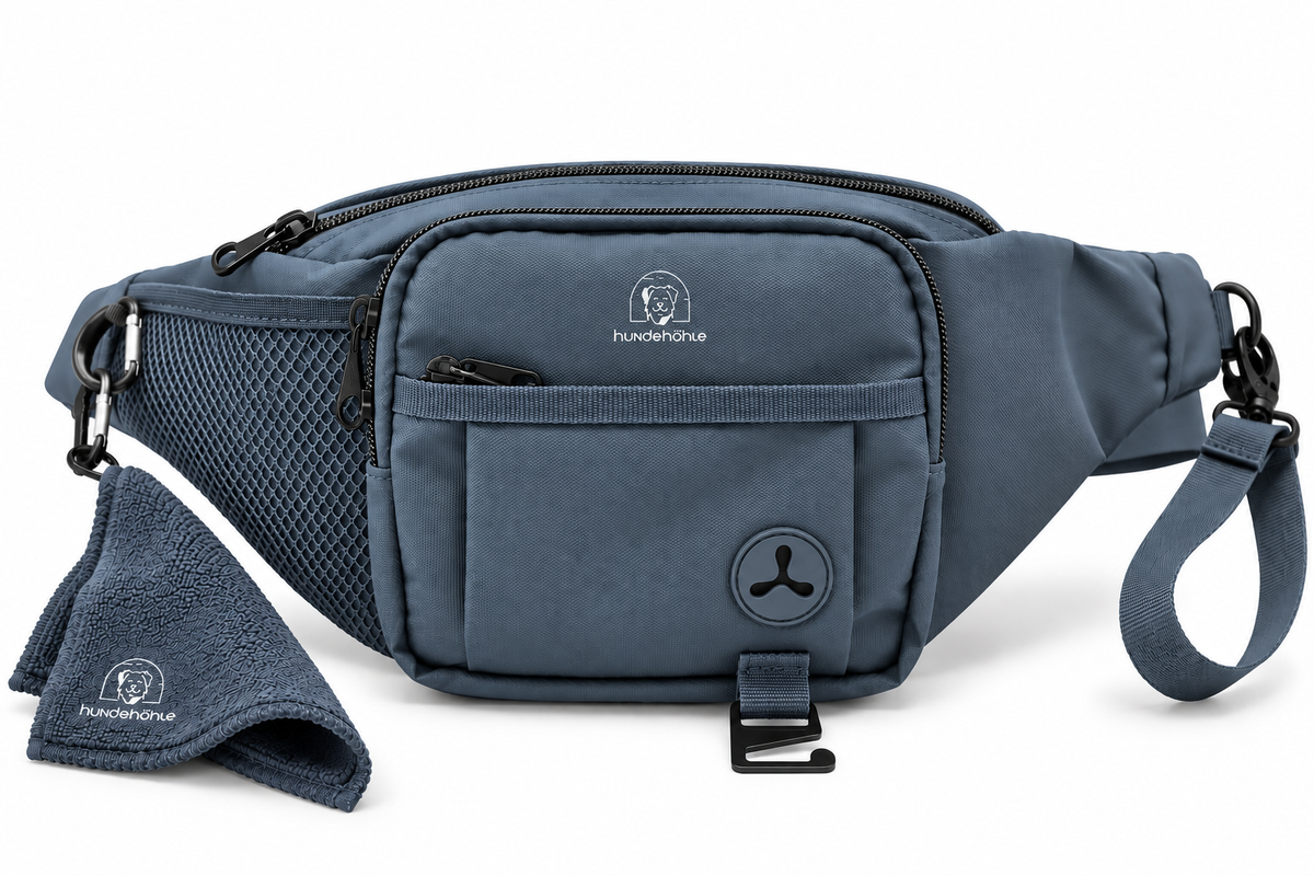 Gassibauchtasche Minon Schwarz – Kollektion Hundehöhle