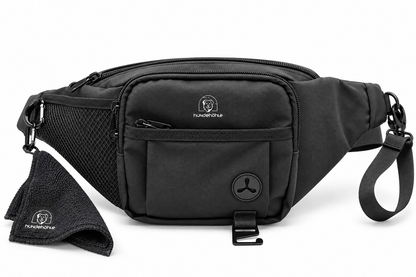 Gassibauchtasche Minon Schwarz – Kollektion Hundehöhle