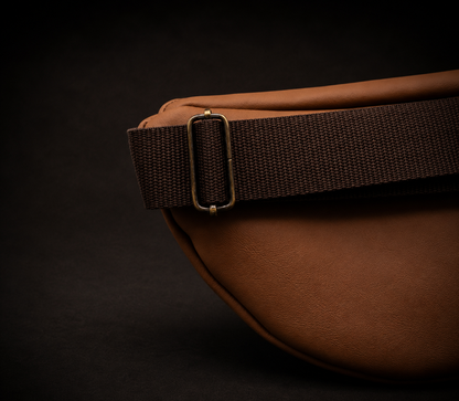 Bauchtasche Bix Braun – Echtleder