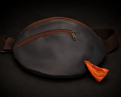 Bauchtasche Bix Braun – Echtleder