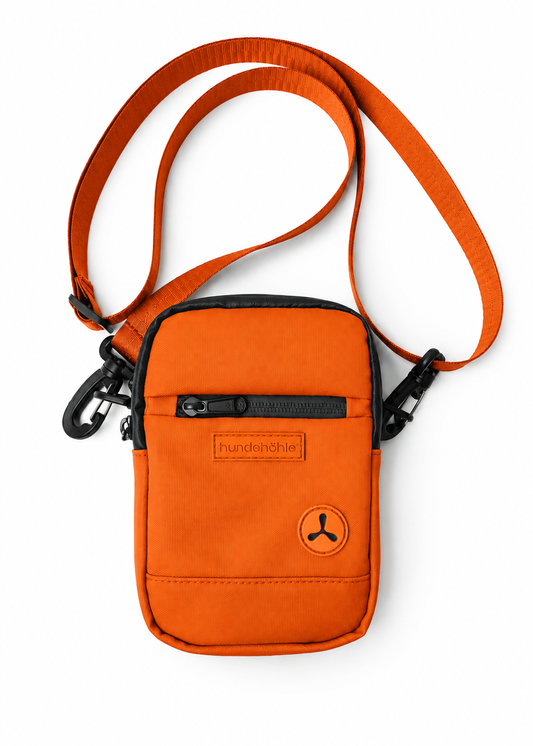 Gassitasche Vyran Orange – Kollektion Hundehöhle