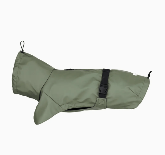 Hunderegenmantel khaki