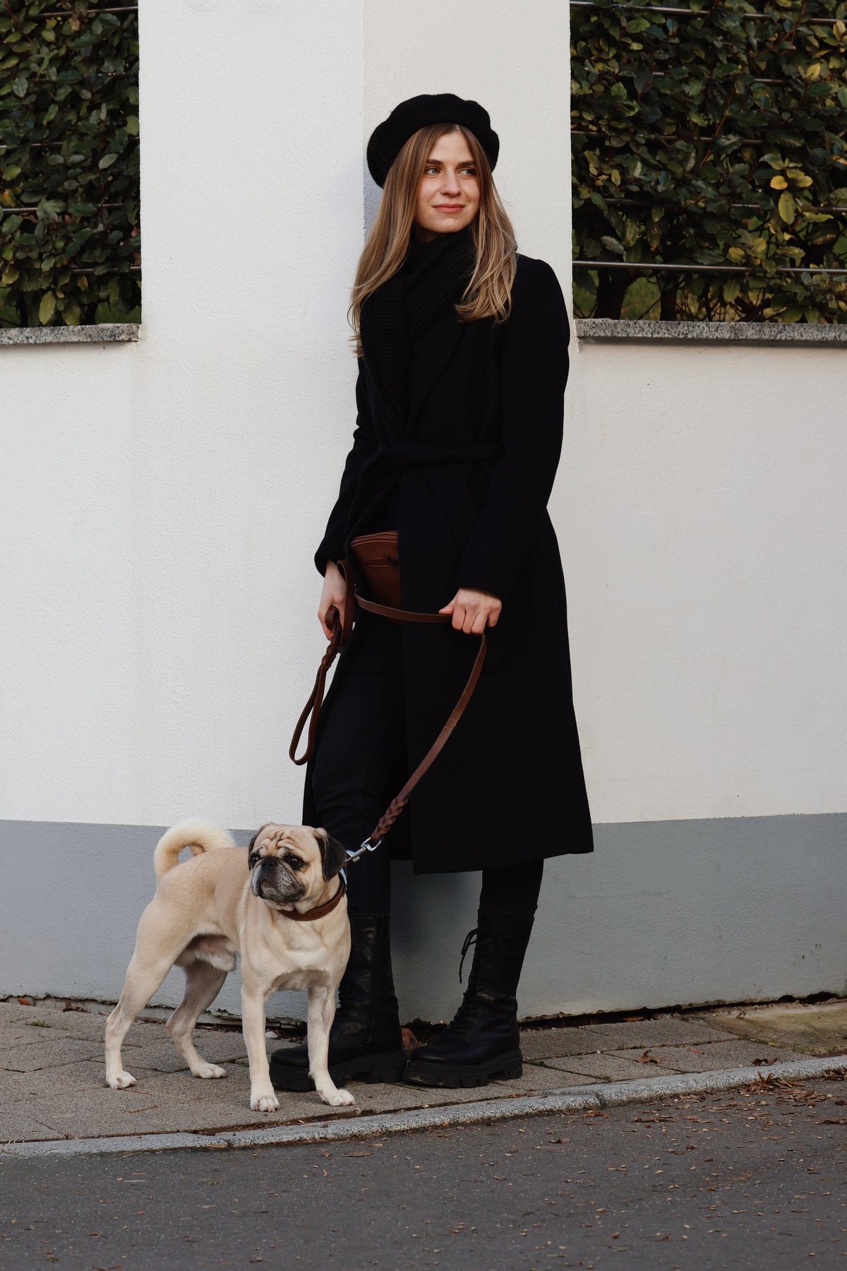 Bauchtasche Bix Braun – Echtleder