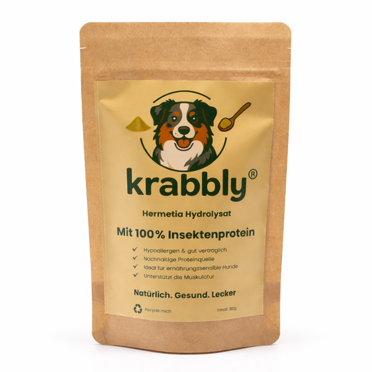 krabbly® Pulver - Insekt 80g