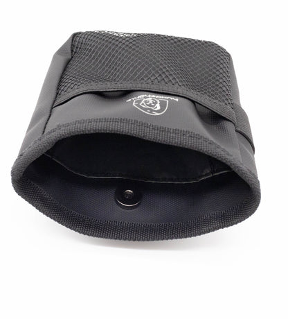 Futterbeutel Tavix Schwarz mit Clip – Kollektion Hundehöhle