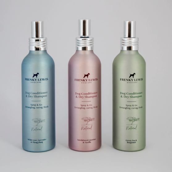 SPRAY & GO – Natürliches Trockenshampoo & Conditioner für Hunde