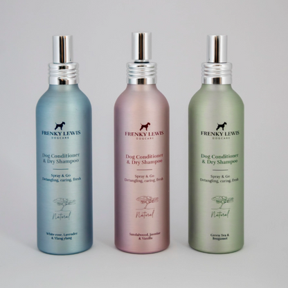 SPRAY & GO – Natürliches Trockenshampoo & Conditioner für Hunde