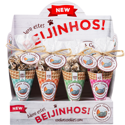 Beijinhos - Knusprige und natürliche 'Huhn & Thunfisch' Hundeleckerlis