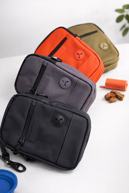 Gassitasche Vyran Schwarz – Kollektion Hundehöhle