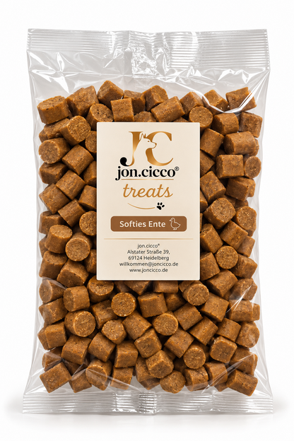jon.cicco® treats Softies Ente Hundeleckerlis