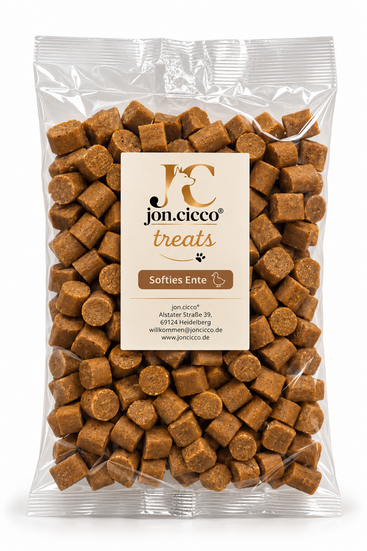 jon.cicco® treats Softies Ente Hundeleckerlis