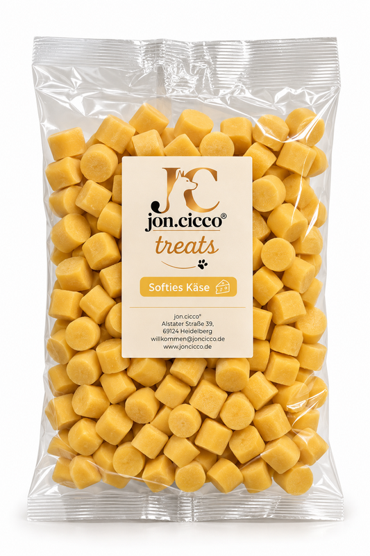 jon.cicco® treats Softies Käse Hundeleckerlis