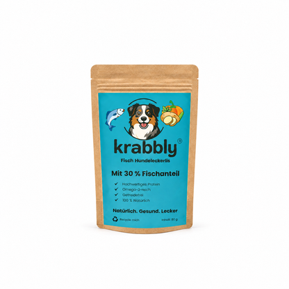 krabbly® Fisch-Hundeleckerlis
